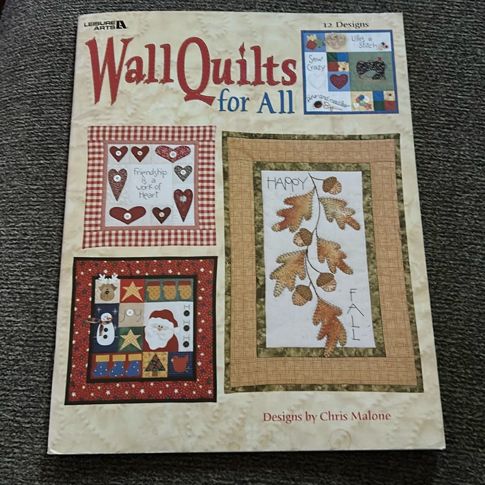 Wall quilts book